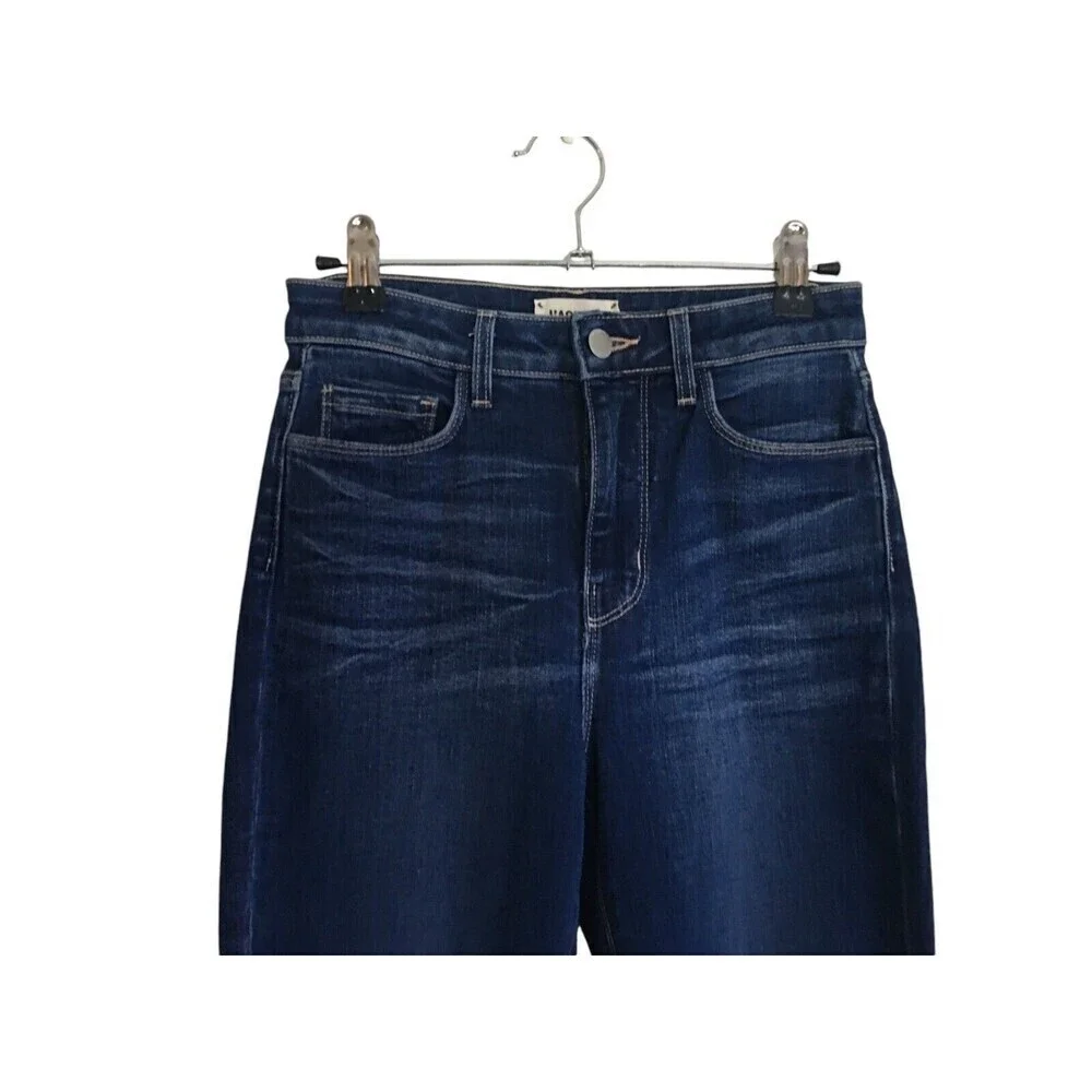 L'agence Jeans Women's Size 24 Blue Monique Tapered Leg